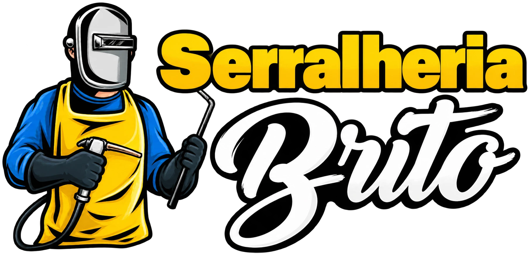 Logo Serralheria Brito